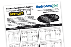 Stanley wardrobe interiors Reference Guide